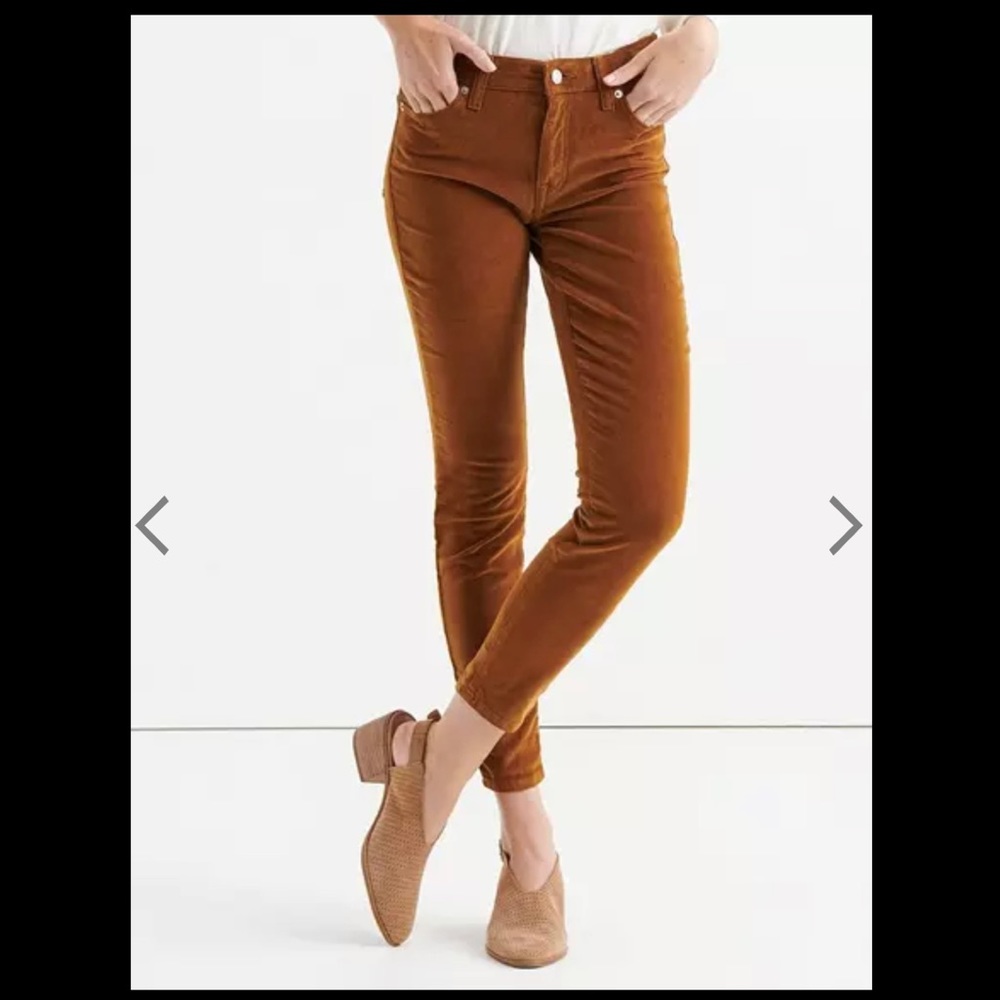 LUCKY BRAND Ava Mid Rise Skinny Corduroy Pant